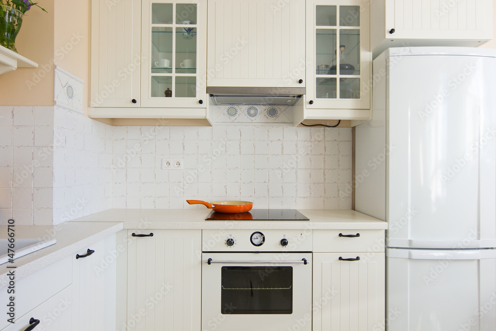 Fototapeta premium details of modern kitchen