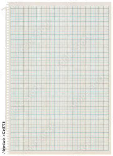 Obraz na płótnie Graph paper