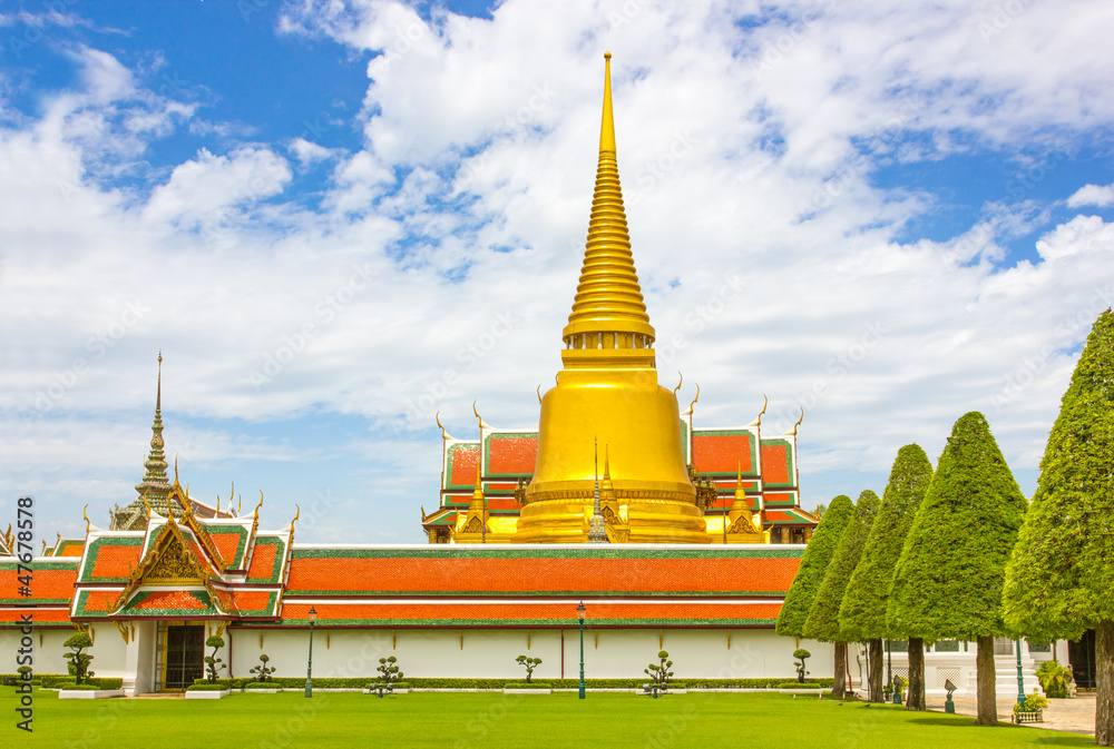 Naklejka premium The Temple of the Emerald Buddha