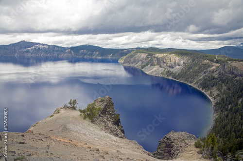 A view of crater lake