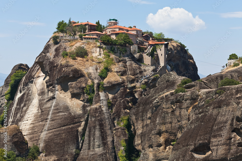 The Meteora monastery. Greece