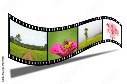 3D FILM STRIP WITH NICE PICTURES