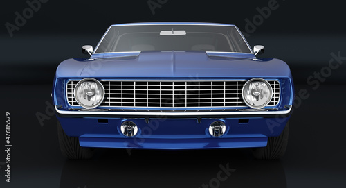 Old american car