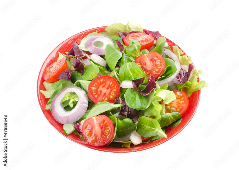 mixed salad in a bowl mixed salad in a bowl