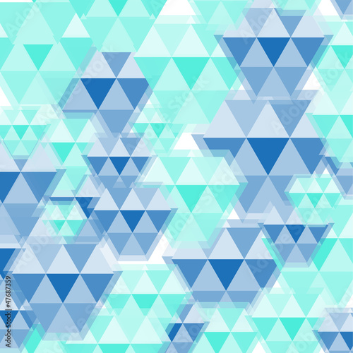 blue diamond pattern