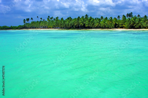 coastline in republica dominicana
