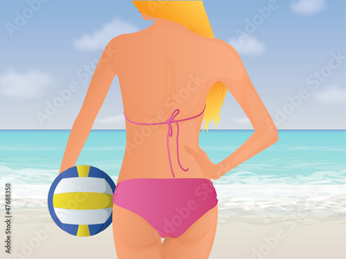 Womens Beach Volleyball