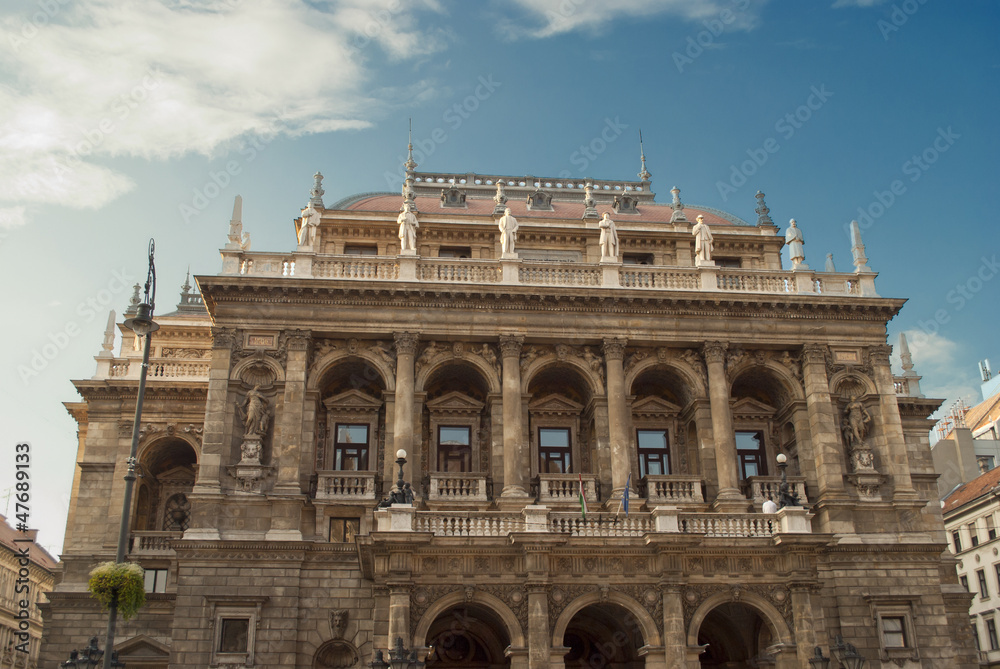 Hungarian State Opera House in Budapest