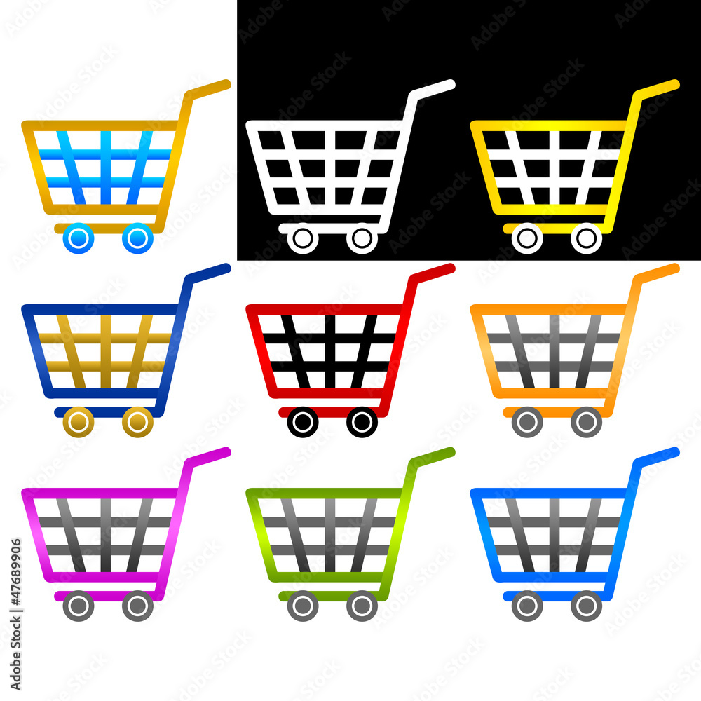 Vector shopping carts