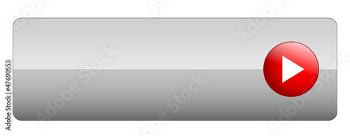 BLANK web button (rectangular red arrow icon symbol)