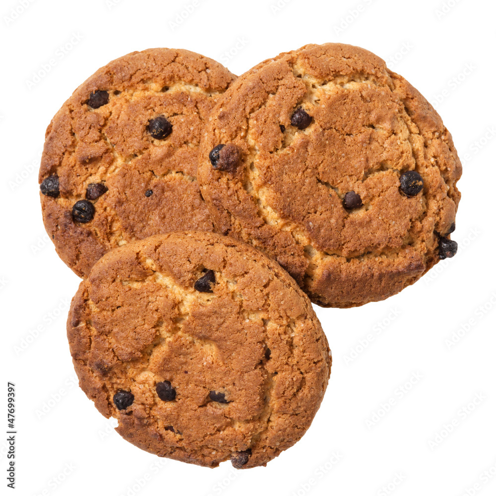 cookies with chocolate pieces cookies with chocolate pieces