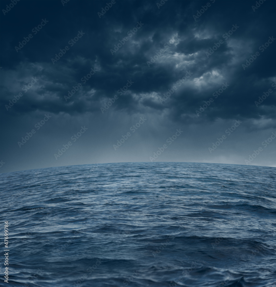 Fototapeta premium stormy ocean