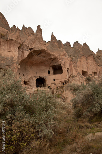 Famous city Cappadocia in Turkey