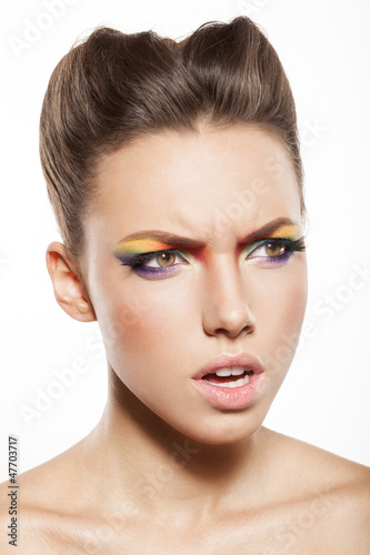 rainbow makeup