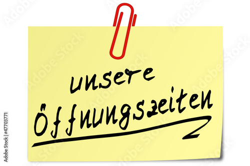 Öffnungszeiten  #121213-svg001