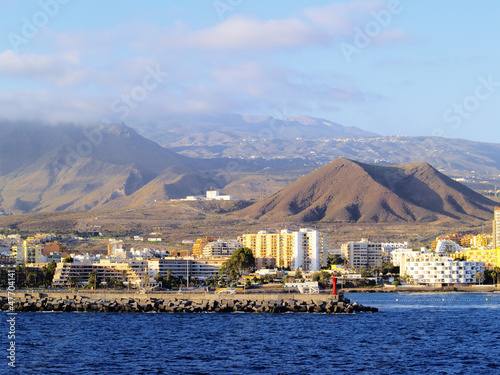 Tenerife, view from ferry to el Hierro, Canary Islands