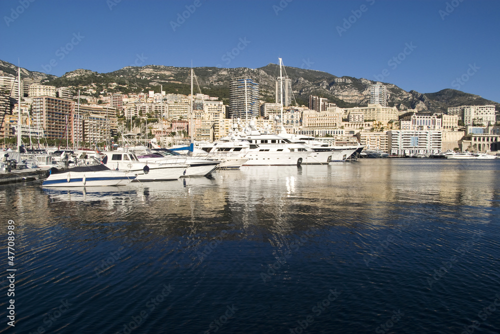Port Hercules in the Principality of Monaco