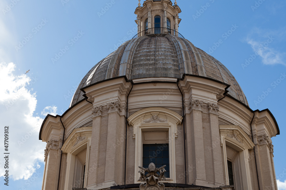Sant'Agnese in Agone at Piazza Navona in Rome, Italy