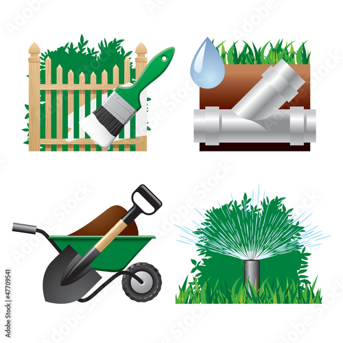 Landscaping icons 2