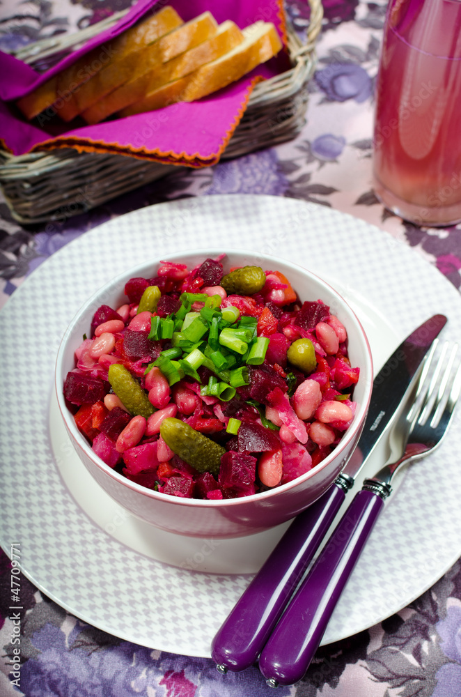 Russian Salad From Beet And Other Winter Vegetables Russian Salad From Beet And Other Winter Vegetables