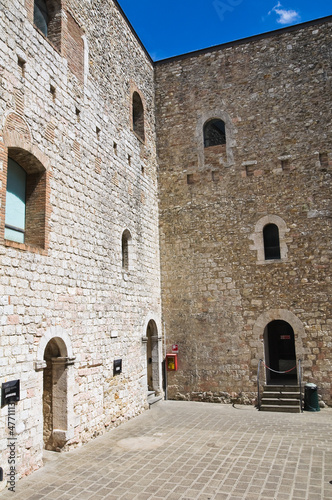 Fototapeta Naklejka Na Ścianę i Meble -  Albornoz fortress. Narni. Umbria. Italy.