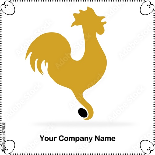 LOGO GALLETTO GOLD SU BIANCO