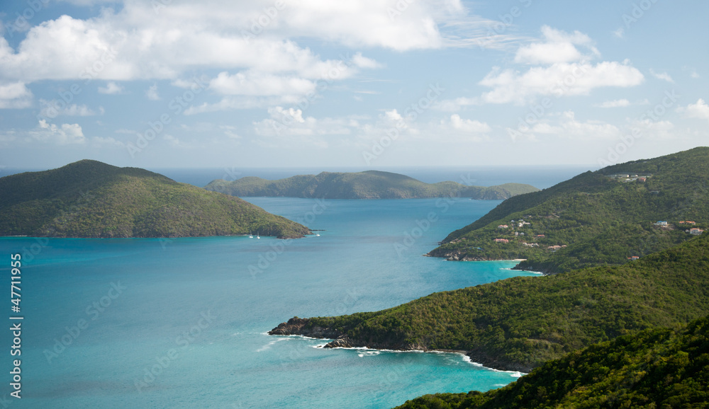 Inseln in der Karibik, Ausblick von Tortola Island