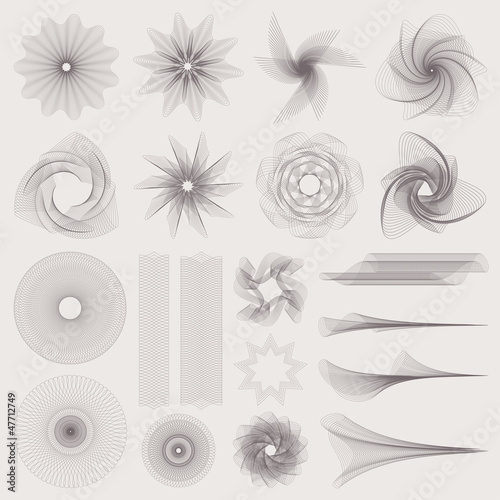 Vector set: watermark