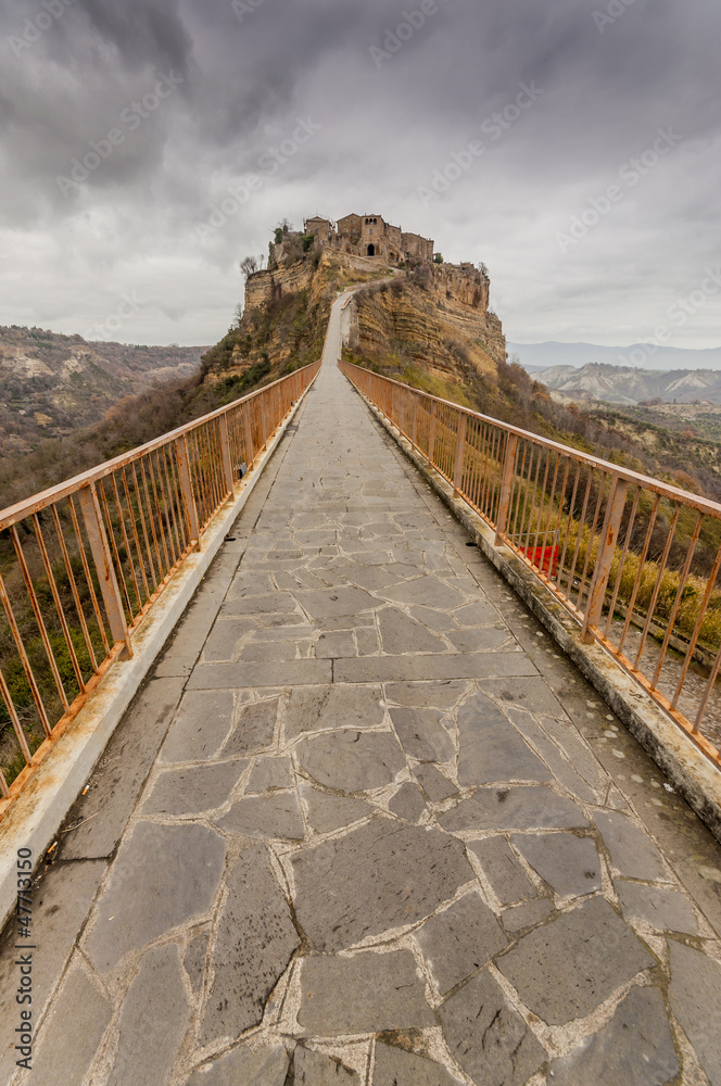 Fototapeta premium La Città che muore Civita di Bagnoregio