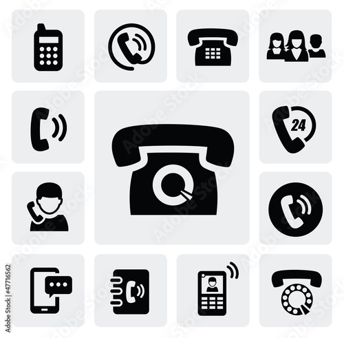 phone icons