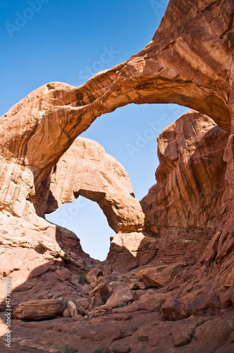 Double Arch - Arches National Park, Utah - USA © Delphotostock