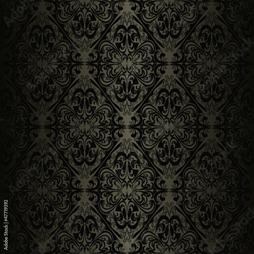Seamless charcoal wallpaper - style retro.