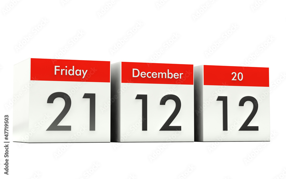 Fototapeta premium 21 December 2012 - The end of the world