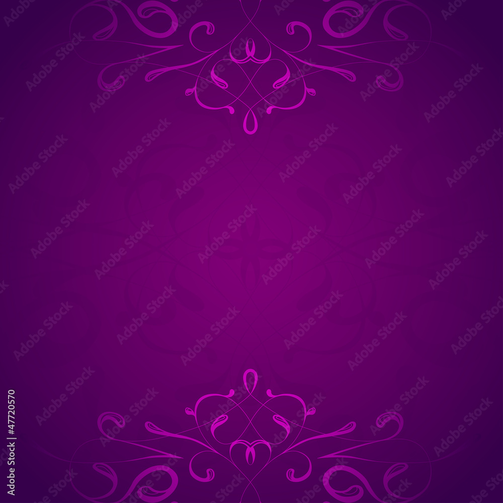 Retro styled violet vector background