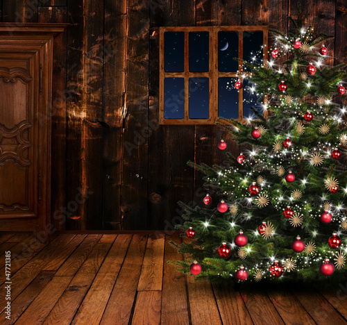 Weihnachtliches Zimmer