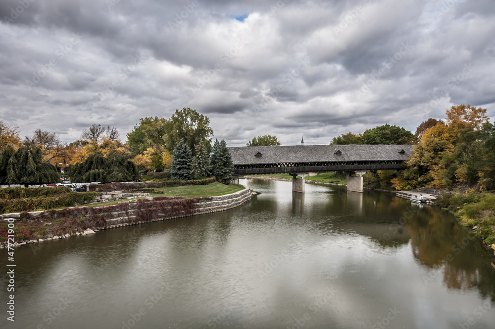 Frankenmuth Michigan covered bridge Frankenmuth Michigan covered bridge