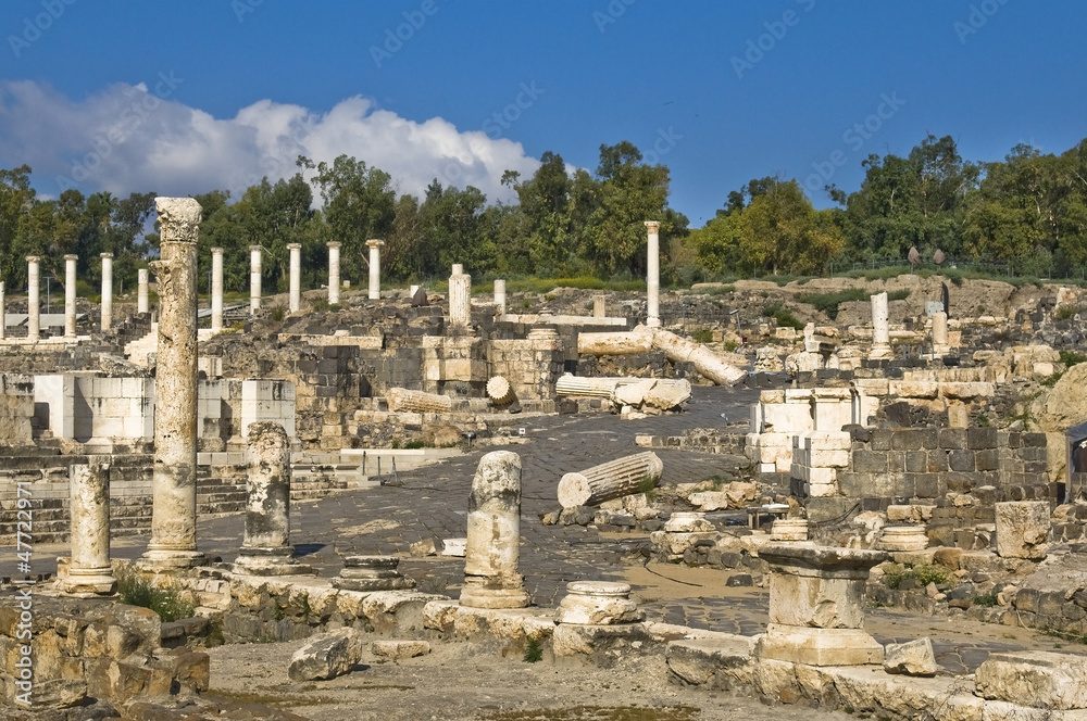ancient Roman archaeological site
