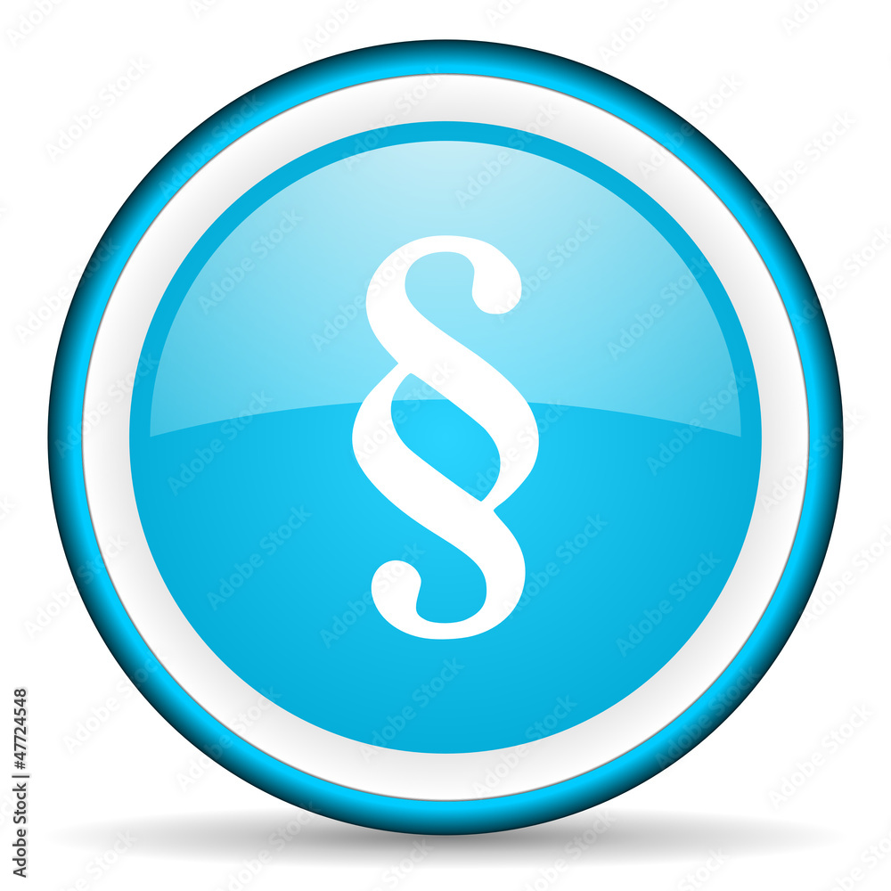 paragraph blue glossy icon on white background paragraph blue glossy icon on white background