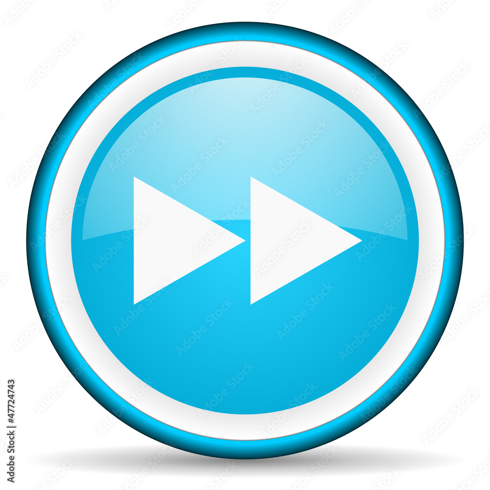 scroll blue glossy icon on white background scroll blue glossy icon on white background
