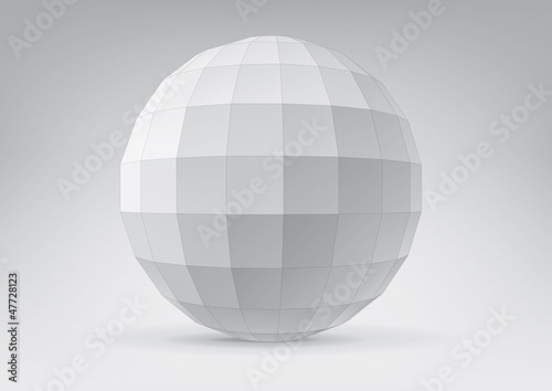 Sphere with rectangular faces