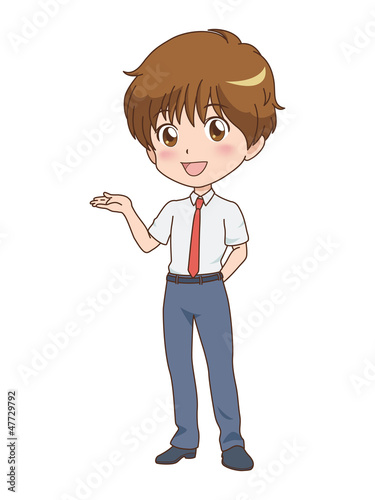 男の子/案内