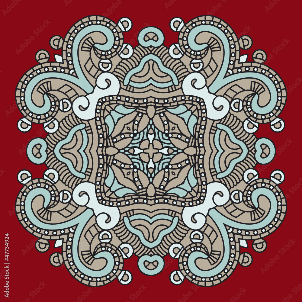Vector square decorative design element Vector square decorative design element