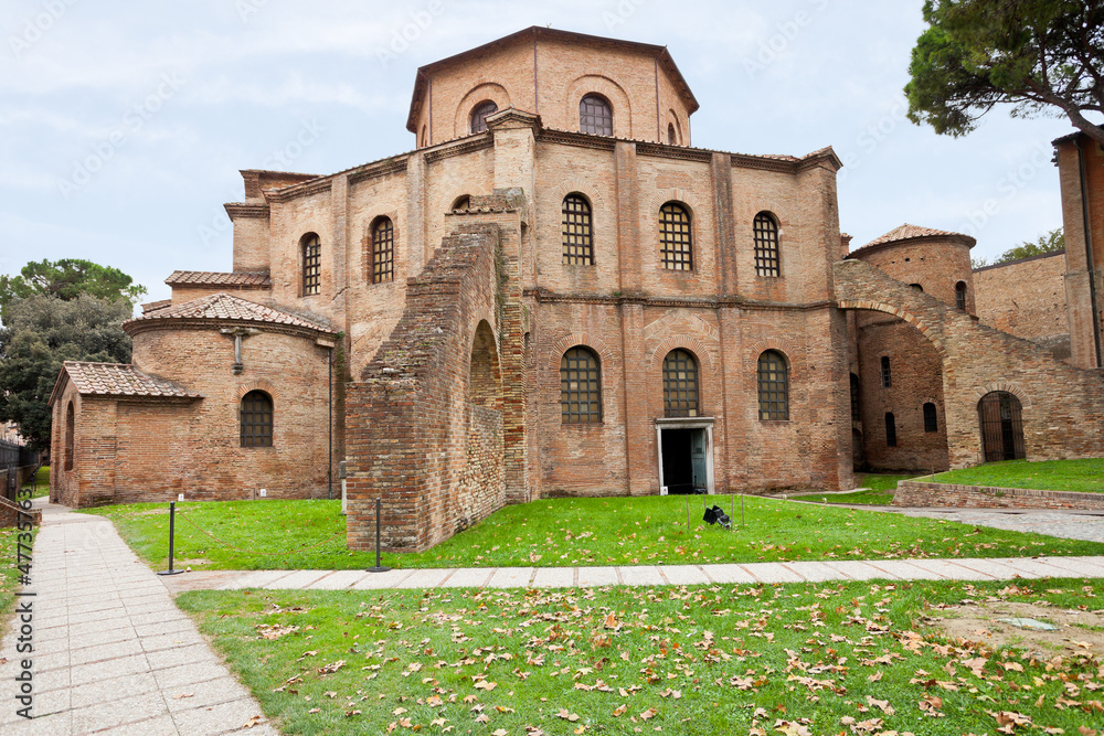 Basilica of San Vitale in Ravenna, Italy