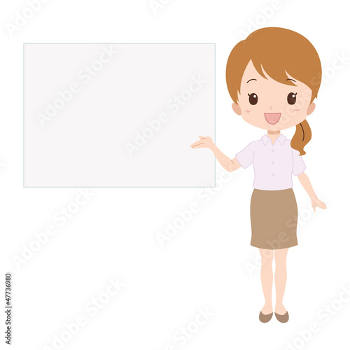女性/案内