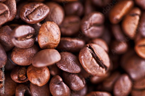 Fresh coffee beans