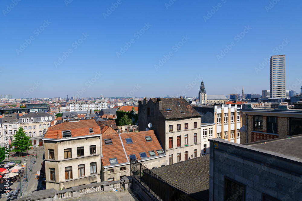 View from the Palais de Justice in Brussels, Belgium