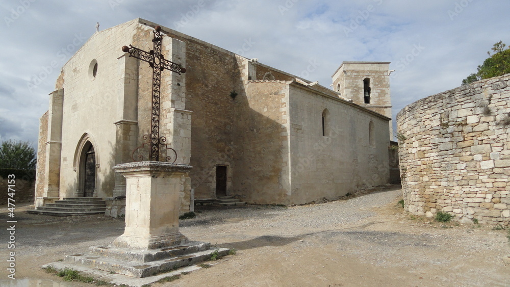 Eglise St. Luc de Ménerbes (Provence, Luberon)