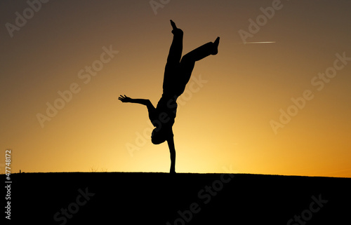sunset gymnast