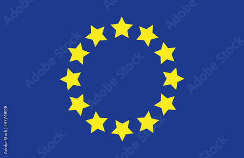 Vektor Europäische Union Flagge