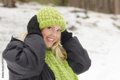 Attractive Woman Having Fun...